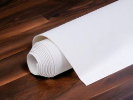 Valkoinen PVC Keinonahka Rulla 1.4x25m